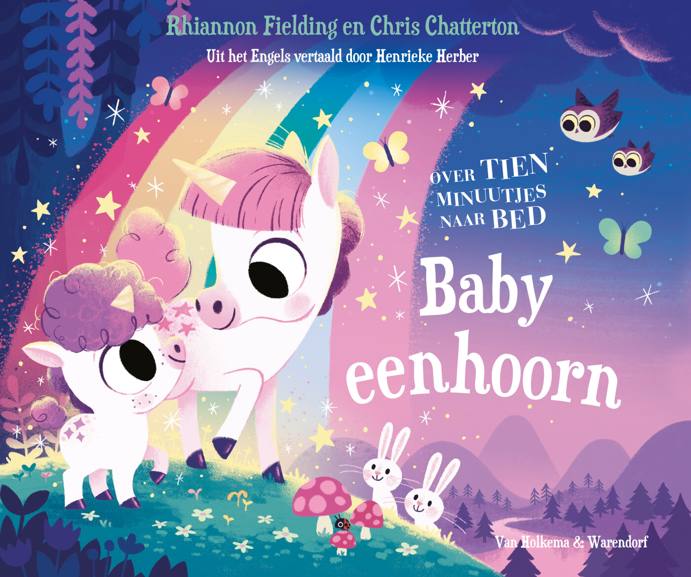 Over tien minuutjes naar bed, baby-eenhoorn